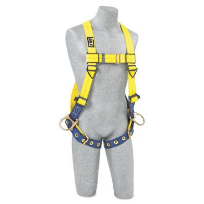 Capital Safety Delta Vest Style Positioning Harness,Back&Side D-Rings, Pass Thru Buckle Legs,XL, 70007409710