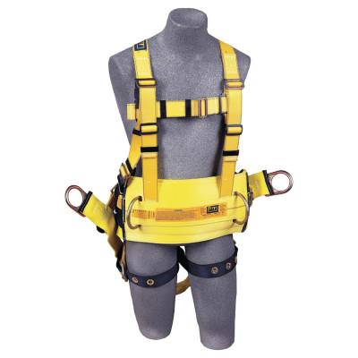 3M™ Delta Derrick Harness with Pass Thru Connection, Extended Back D-Ring, Small, 1106112