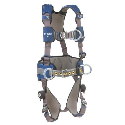 3M™ ExoFit NEX Construction Style Climbing Harness, Back/Side/Front D-Rings, Medium, 1113154