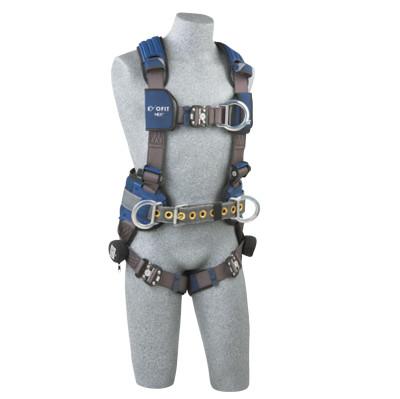 3M™ ExoFit NEX Construction Style Climbing Harness, Back/Side/Front D-Rings, Large, 1113157