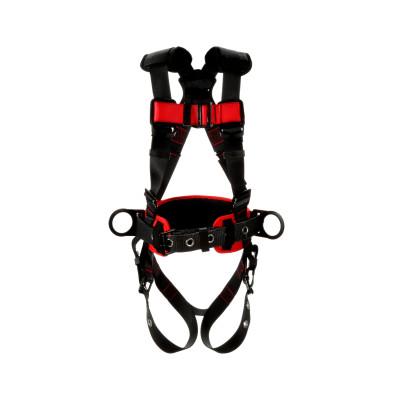 3M™ Protecta® Construction Style Positioning Harness, Standard, D-Rings, Leg Buckles, Small, Pass-Through Chest Connection, 1161308