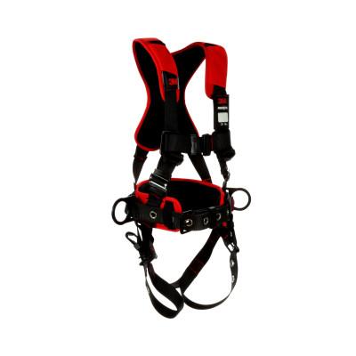 3M™ Protecta Vest Style Harness, D-Ring, Medium/Large, Tongue Buckle, Comfort Style, 1161418