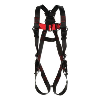 3M™ Protecta® Vest-Style Climbing Harnesses, Front/Back D-Ring, Med/Large, Pass-Thru Buckle Legs, Tongue Buckle, 1161521