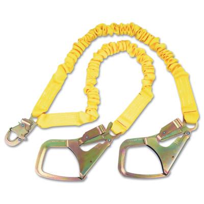 3M™ ShockWave2 Shock Absorbing Lanyard, 6 ft, Steel Snap Hook Connection, 2 Legs, 1244448