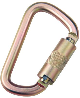 3M™ Saflok Carabiners, 11/16 in, Self-locking/Closing-Gate Connector, 2000112