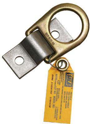 3M™ D-Ring Anchor Plates, two 1/2 in dia attachment holes, D-Ring, Perm Bolt/Weld, 2101630