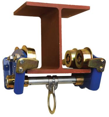 3M™ I-Beam Trolleys, 3" to 8" flange width thickness up to 11/16", 8 in, O-Ring, 2103143