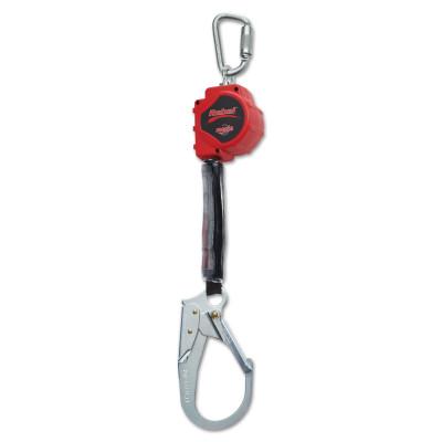 Capital Safety Rebel Self Retracting Lifelines, 11 ft, Rebar Hook, 310 lb Capacity, 1 Leg, 3100427
