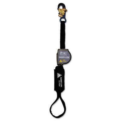 3M™ Nano-Lok™ Arc Flash Self-Retracting Lifeline, 8 ft, Snap Hook, 420 lb, Single Leg, 3101574