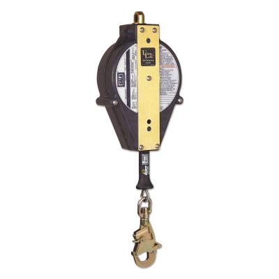 3M™ Ultra-Lok Self-Retracting Lifelines, Galvanized, 50 ft, Swiveling Snap Hook, 3504450