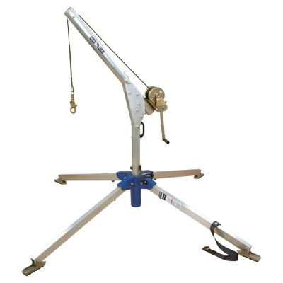 3M™ Advanced 2-Piece Rescue Davit System, Aluminum, 1/4 in Winch Lifeline Rope, 8302500
