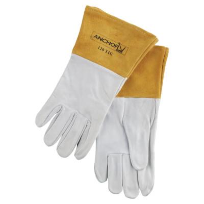 Best Welds 110 TIG Welding Gloves, Capeskin, Medium, White, 110TIG-M