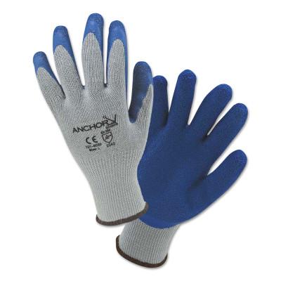 ORS Nasco Latex Coated Gloves, Medium, Blue/Gray, 6030-M