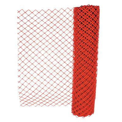 ORS Nasco Safety Fences, 4 ft x 50 ft, Polyethelene, Orange, Chain Link Style, FEN5011