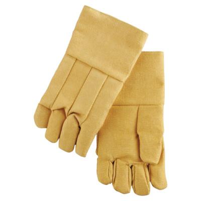 ORS Nasco High Heat Wool-Lined Gloves, Fiberglass, Yellow, Large, FG-37WL