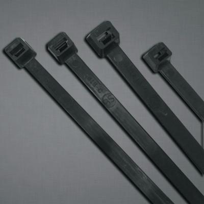 ORS Nasco UV Stabilized Cable Ties, 50 lb Tensile Strength, 11.1 in L, Black, 100 Ea/Bag, 1150UVB