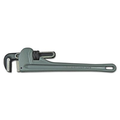 ORS Nasco Aluminum Pipe Wrenches, 15° Head Angle, Drop Forged Steel Jaw, 36 in, 01-636