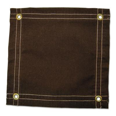 ORS Nasco Protective Tarps, 24 ft Long, 12 ft Wide, Brown Canvas, 92570