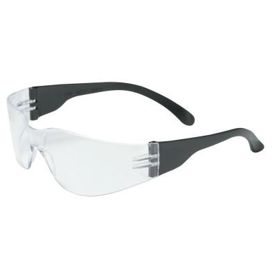 Protective Industrial Products, Inc. Zenon Z12 Series Safety Glasses, Clear Lens, Polycarbonate, HC, Black Frame, PVC, 250-01-0000
