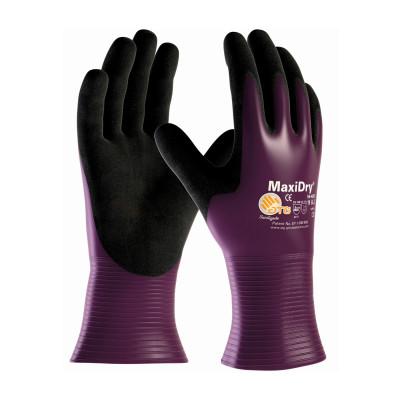 Protective Industrial Products, Inc. MaxiDry Ultra Lightweight Nitrile Gloves, Nitrile, 2X-Large, Black/Purple, 56-426/XXL