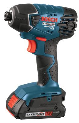 Bosch Tool Corporation 18.0 VT LITHEON IMPACT DRIVER W 2 SLIM PACK BATT, 25618-02