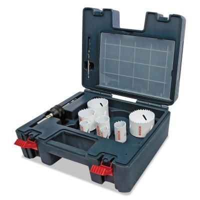 Bosch Tool Corporation Power Change Holesaw Sets, Plumber, 17 Piece, Bi-Metal, 3/4 in - 2 9/16 in, HB17PL