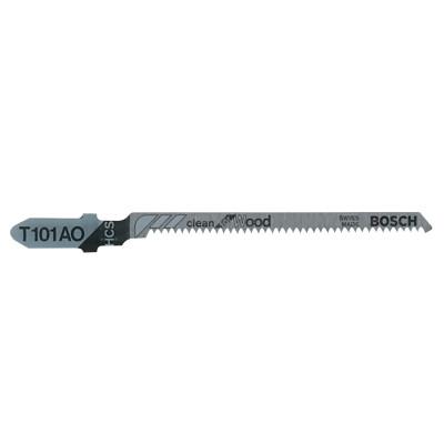 Bosch Tool Corporation Clean for Wood T-Shank Jigsaw Blades, 3 1/4 in Blade, 20 Tooth, T101AO100