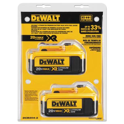 DeWalt® Battery Packs, 20 V, DCB204-2