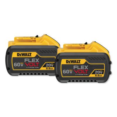 DeWalt® Battery Pack, Lithium-Ion, 9.0 Ah, FLEXVOLT® 20V/60V Max, DCB609-2