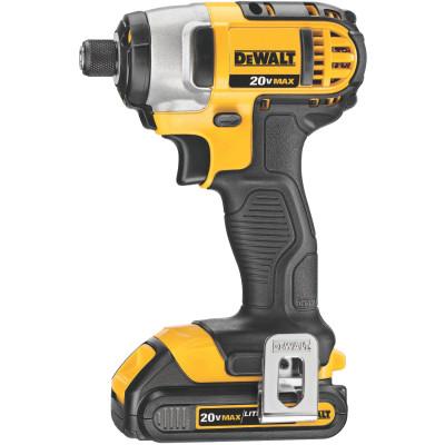 DeWalt® 20V MAX* Lithium Ion 1/4 in Impact Driver Kit, 1.5 Ah, DCF885C2