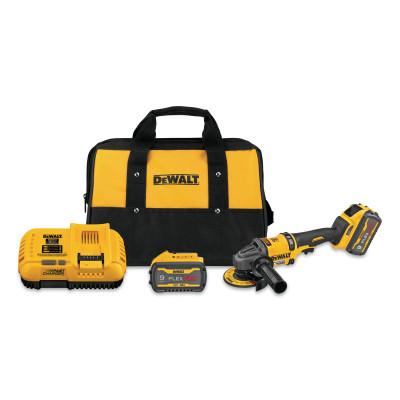 DeWalt® FLEXVOLT® 60V MAX* Cordless Grinder, 4.5 - 6 in, 9,000 RPM, Kit, DCG418X2