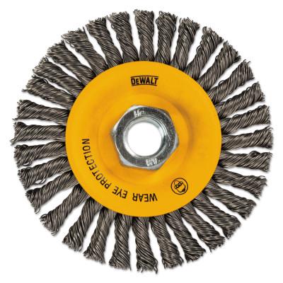 DeWalt® Stringer Wire Wheel, 4 in D, .02 in Stainless Steel Wire, 20,000 rpm, DW49204B