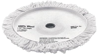 DeWalt® Wool Polishing Pad 1-1/2" Pile, DW4988