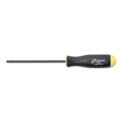 Bondhus?? Balldriver Hex Screwdrivers, 7/64 in, 5.3 in Long, 10606