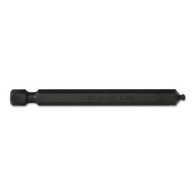 Bondhus® Balldriver® Power Bit, 3/32 in, 1/4 in Drive, 3 in, 10805