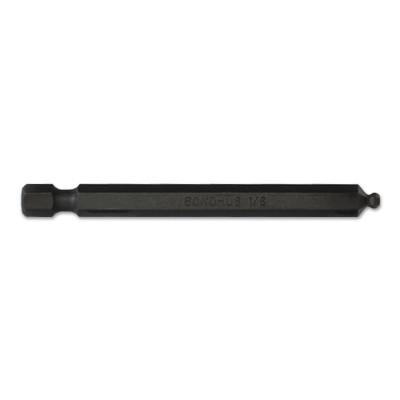Bondhus® Balldriver® Power Bit, 1/8 in, 1/4 in Drive, 3 in, 10807