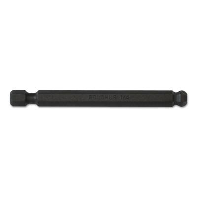 Bondhus® Balldriver® Power Bit, 1/4 in, 1/4 in Drive, 3 in, 10812