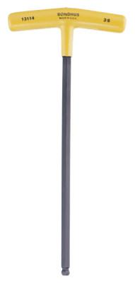 Bondhus® Balldriver T-Handle Hex Keys, 7/32 in, 10.3 in Long, 13111