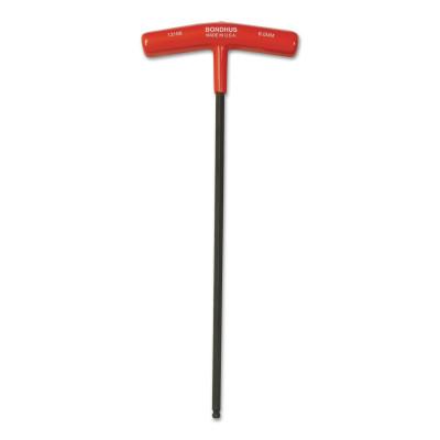 Bondhus® Balldriver T-Handle Hex Keys, 6 mm, 10.5 in Long, 13168