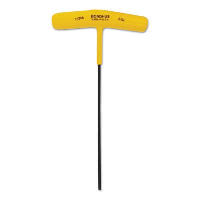 Bondhus® Hex T-Handle Keys, 3/32 in, 6.1 in Long, 13205