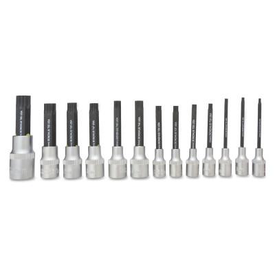 Bondhus® ProHold Socket Bit Sets, 1/4 in, 3/8 in-1/2 in, 44037