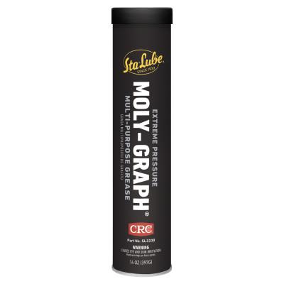 CRC Extreme Pressure Moly-GraphMulti-Purpose Grease, 14 oz Cartridge, SL3330