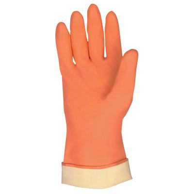 MCR Safety Neoprene/Latex Blend Glove, Orange, Large, 5430L