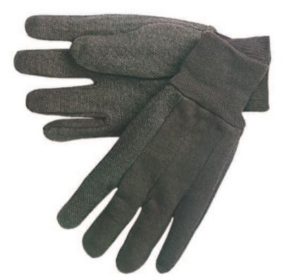 MCR Safety Dotted-Palm Cotton Jersey Gloves, Large, 7800