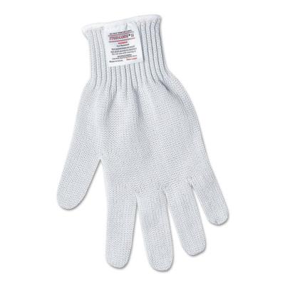 MCR Safety String Gloves, Medium, Knit-Wrist, Stainless Steel/Nylon, 9350M