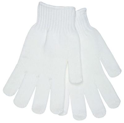 MCR Safety Multipurpose String Knit Gloves, Polyester, Large, White, 9615LM