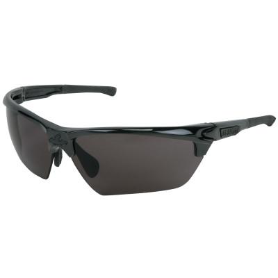 MCR Safety Dominator DM3 Safety Glasses, Gray Lens, MAX6 Anti-Fog, Black Frame, DM1332PF