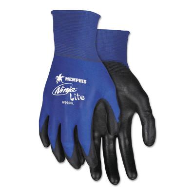 MCR Safety Ninja Lite Gloves, X-Large, Black/Blue/Green, N9696XL