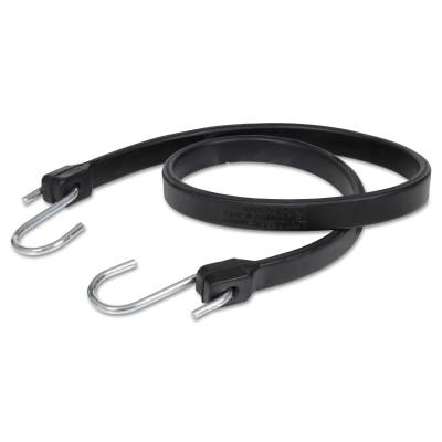 Keeper® Rubber Straps, Steel Hooks, 45 in L, 06245