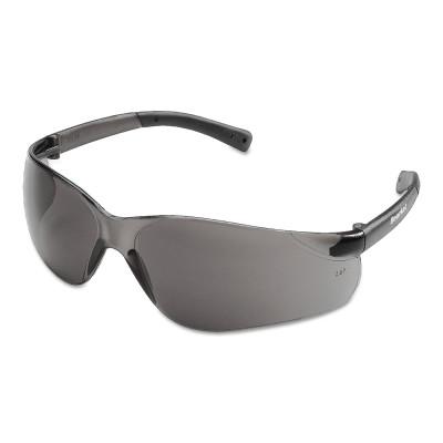 MCR Safety BearKatÂ® Protective Eyewear, Gray Polycarbonate Lense, Anti-Fog, Gray Frame, BK112AF